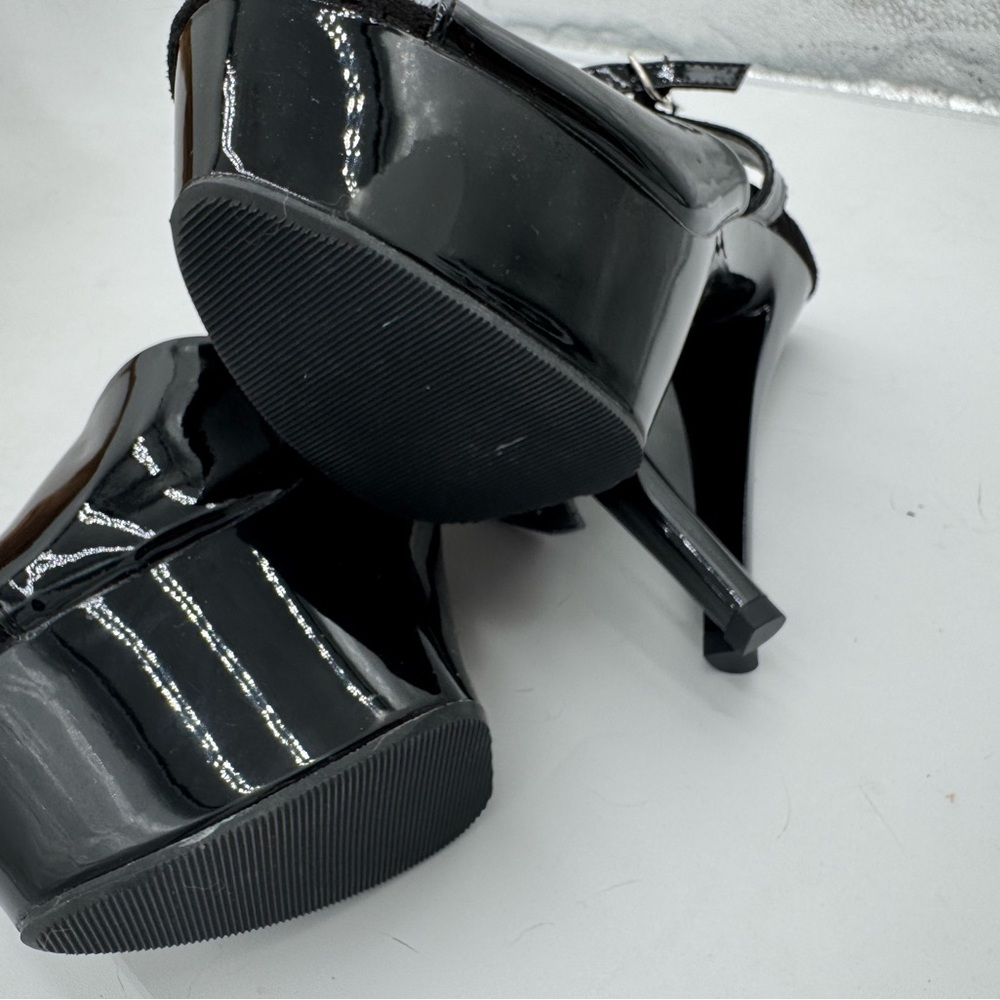 Elegant Black Women's Platform Heels